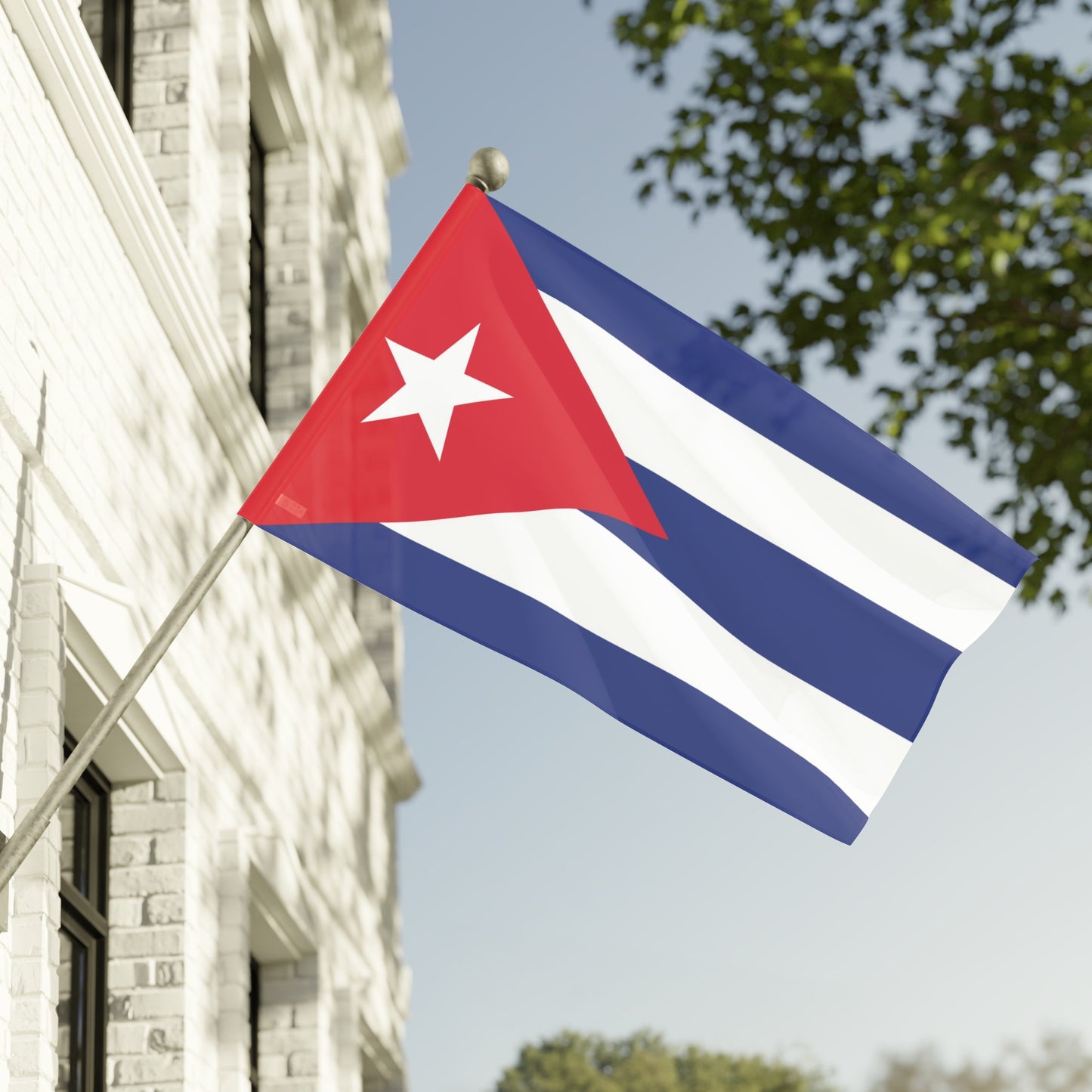Flag Village Cuba Flag 18" x 12" / 36" x 24" / 60" x 36"