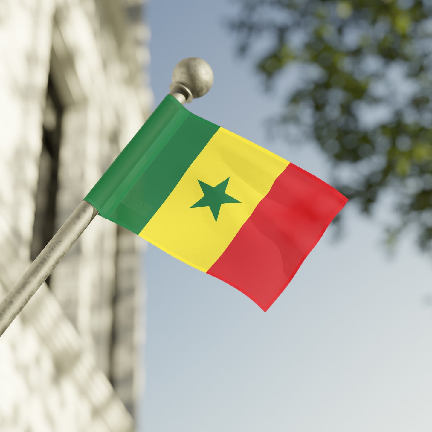Flag Village Senegal Flag 18" x 12" / 36" x 24" / 60" x 36"