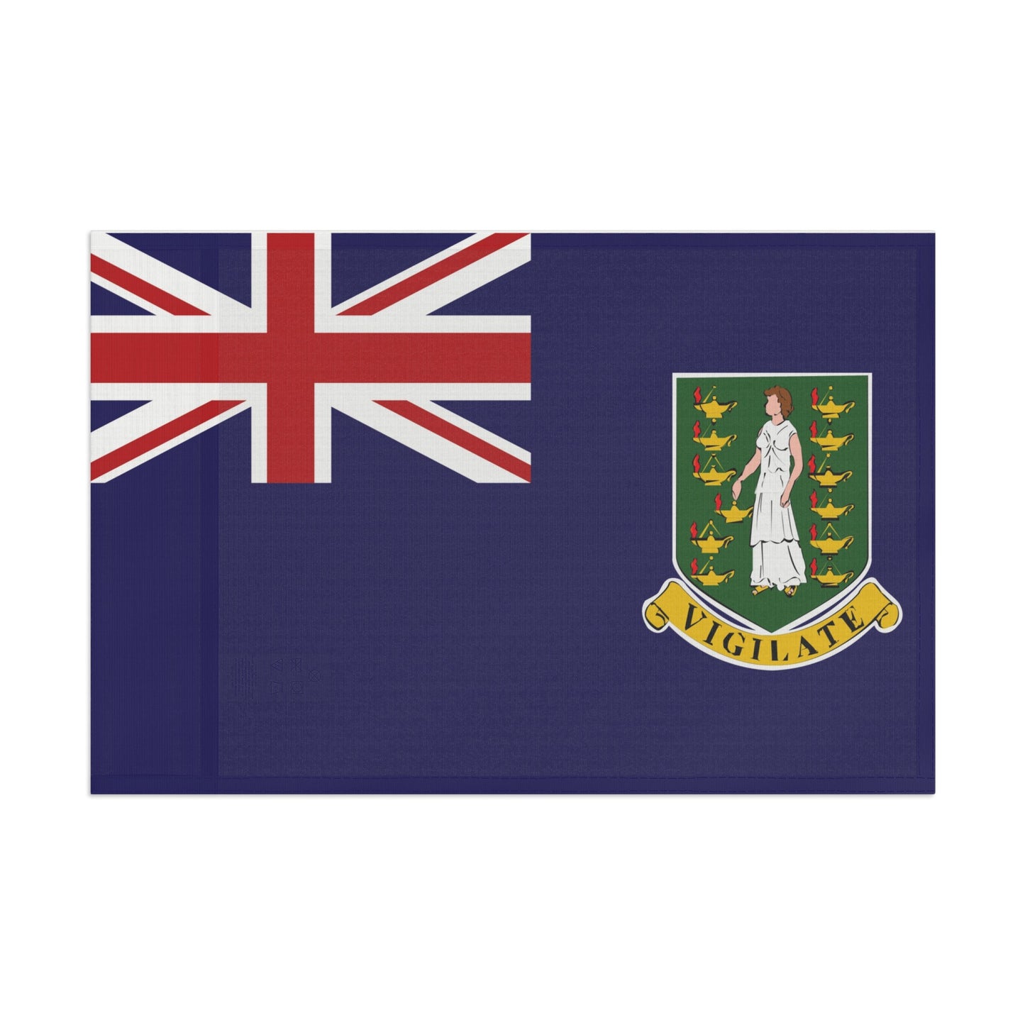 Flag Village Virgin Islands(British Virgin Islands) Flag 18" x 12" / 36" x 24" / 60" x 36"