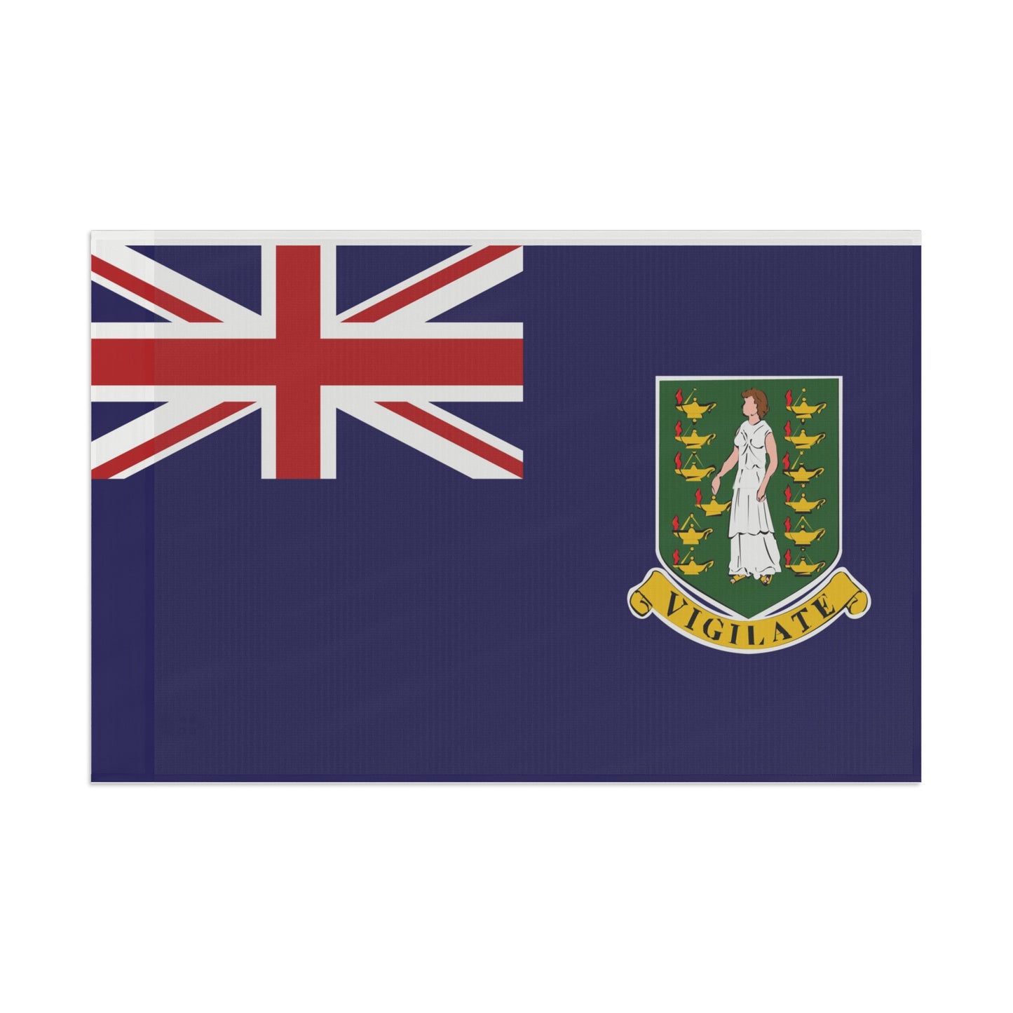 Flag Village Virgin Islands(British Virgin Islands) Flag 18" x 12" / 36" x 24" / 60" x 36"
