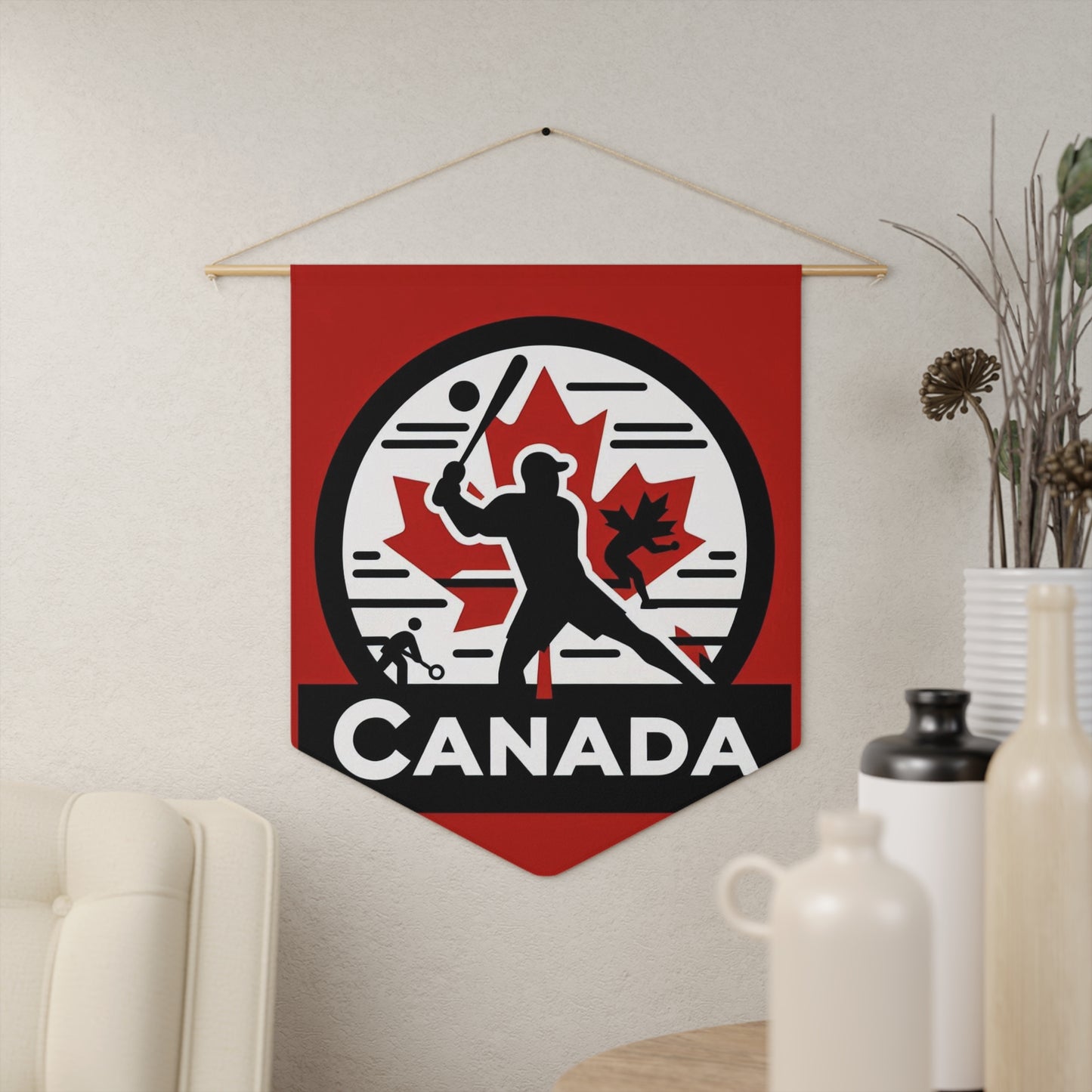 Flag Village Canada Flag Pennant Sporting Home Wall decoration CAN0001
