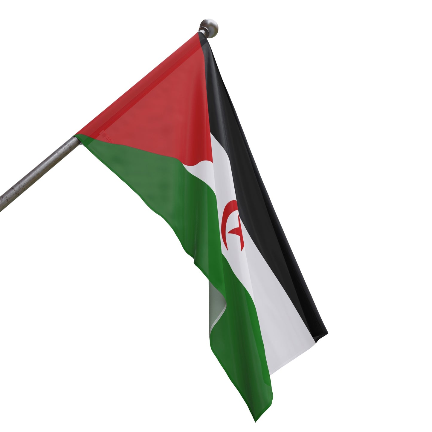 Flag Village Western Sahara Flag 18" x 12" / 36" x 24" / 60" x 36"