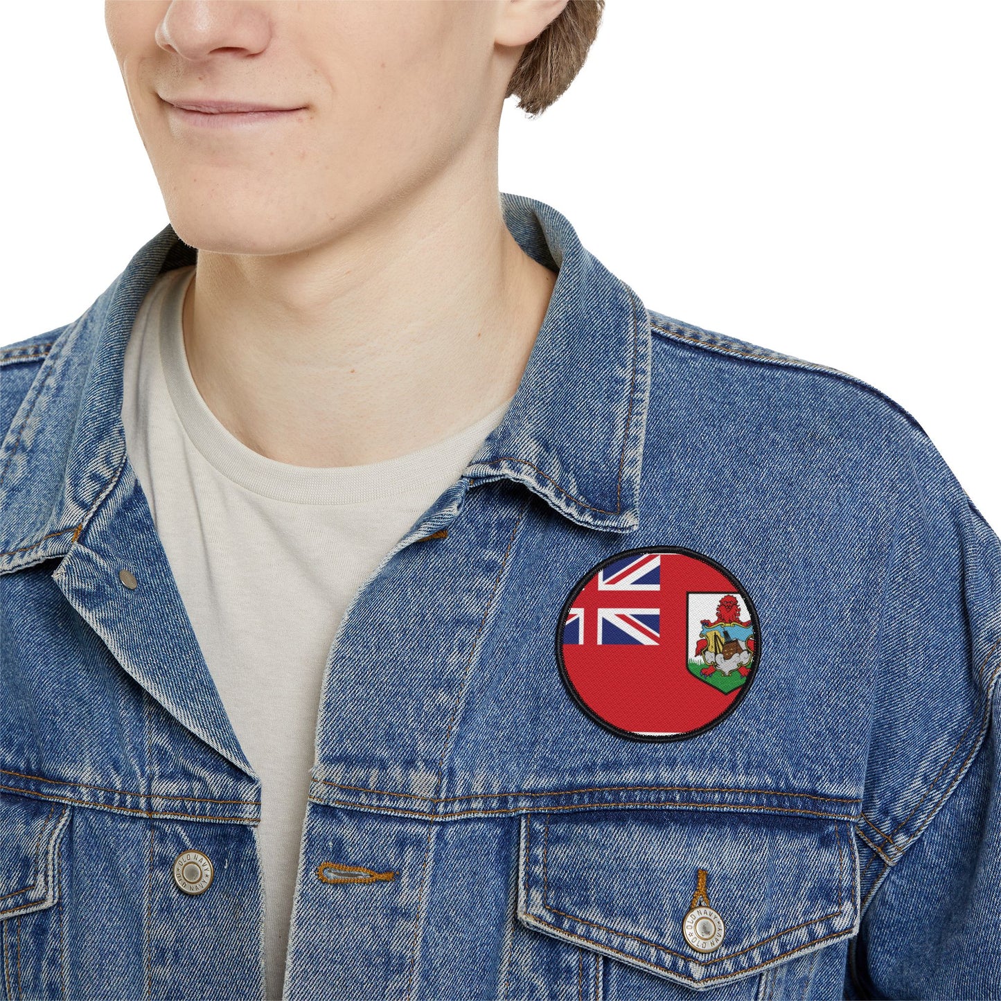 Flag Village Bermuda Flag Embroidery Iron-On Patches