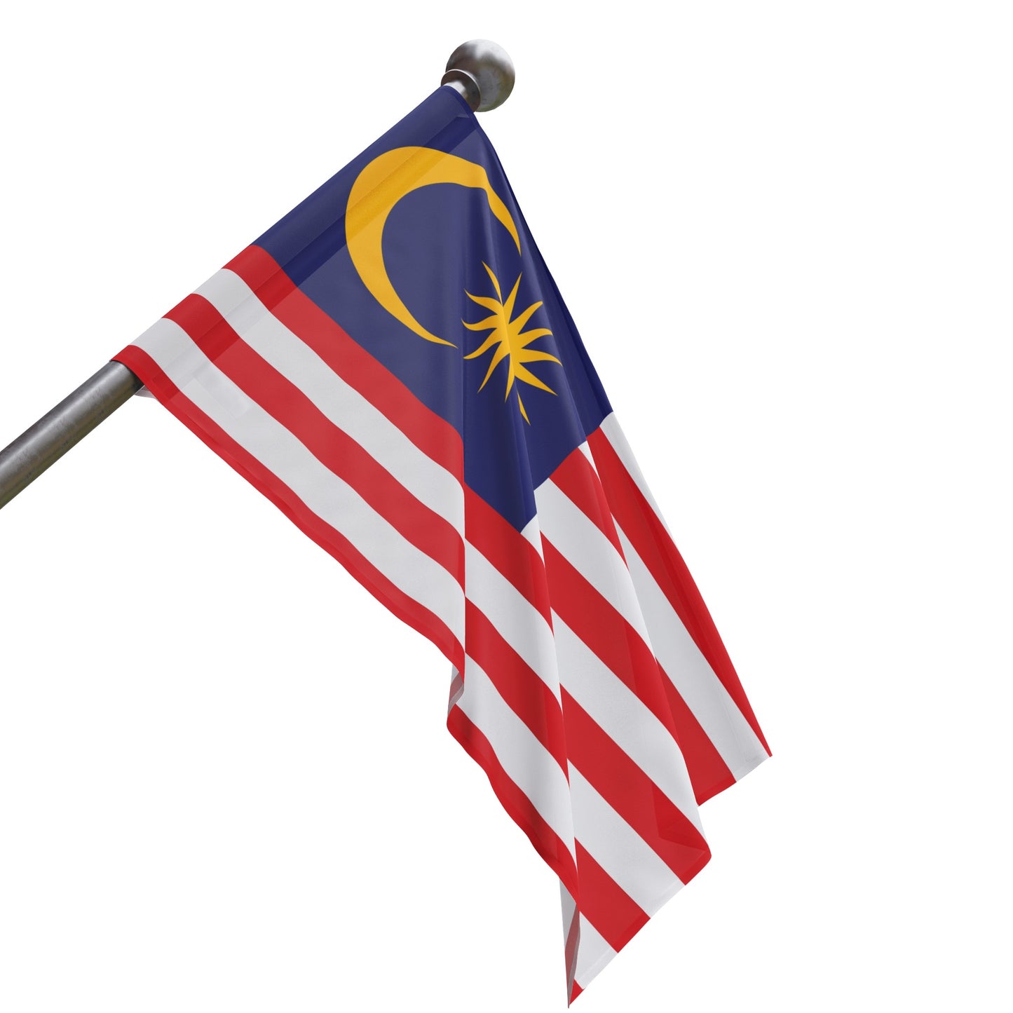 Flag Village Malaysia Flag 18" x 12" / 36" x 24" / 60" x 36"