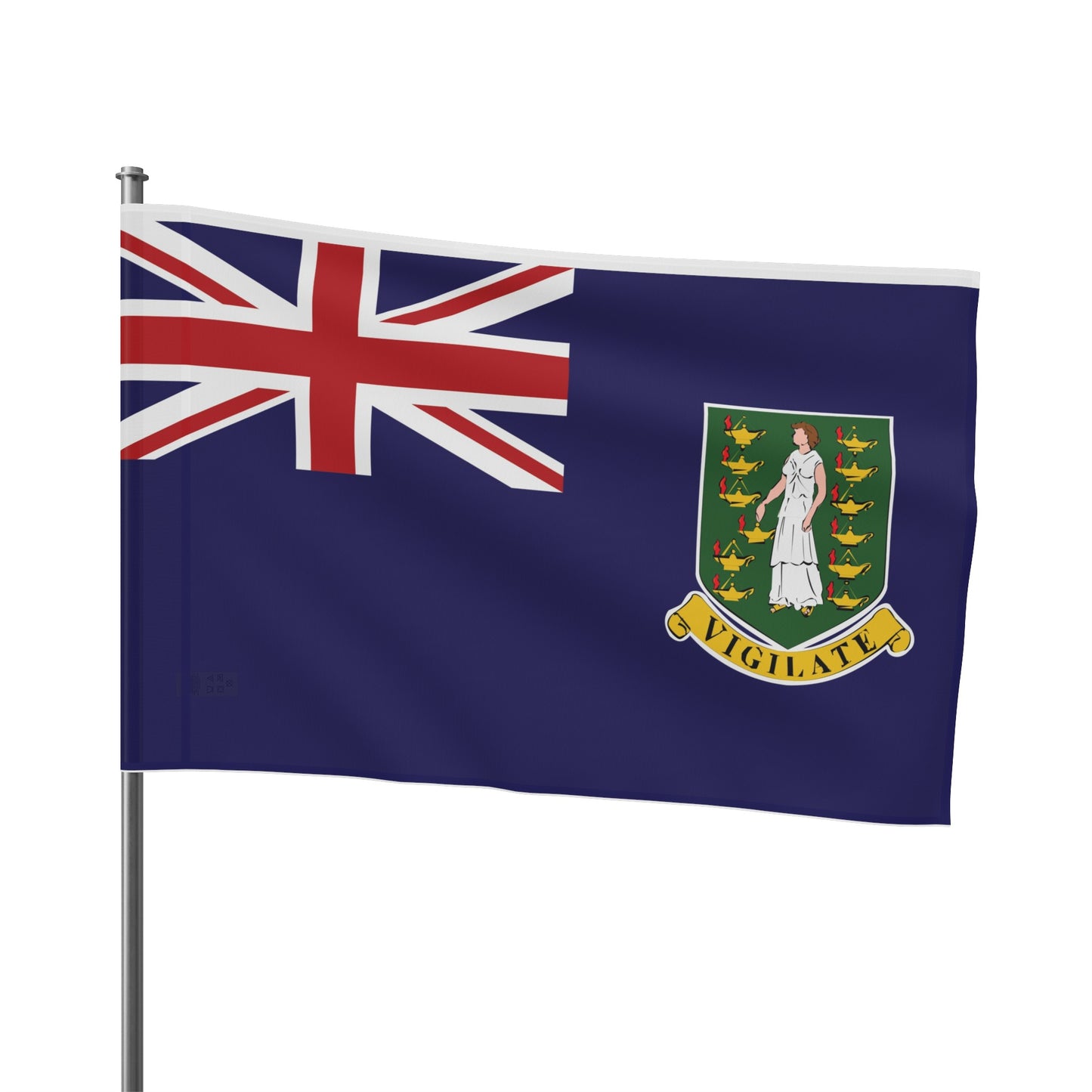 Flag Village Virgin Islands(British Virgin Islands) Flag 18" x 12" / 36" x 24" / 60" x 36"