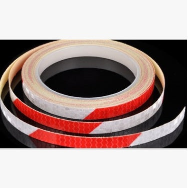 Flag Village Auto Tools Car and motorcycle bicycle reflective stickers mountain bike luminous stickers dead fly bicycle wheel body sticker