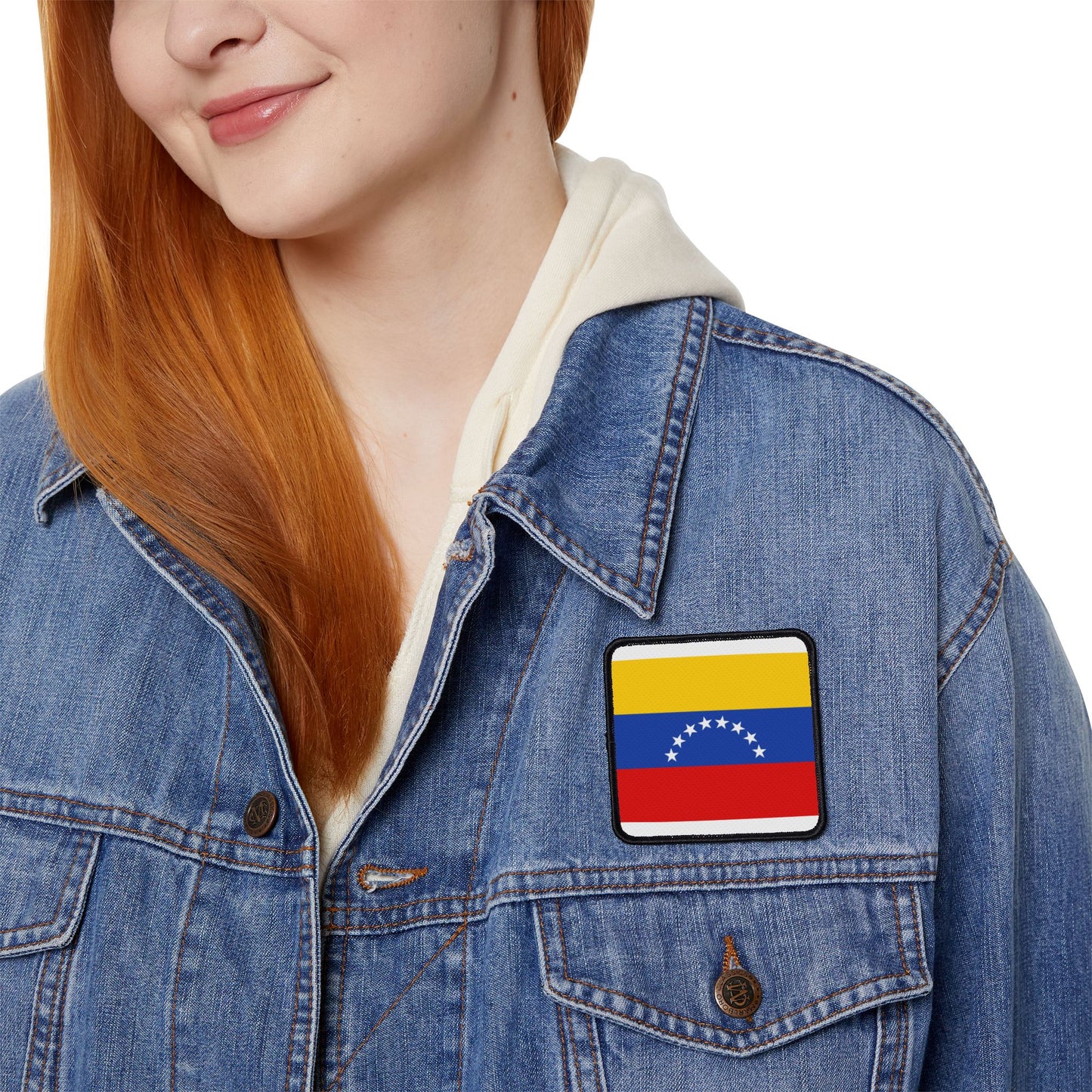 Flag Village Venezuela Flag Embroidery Iron-On Patches