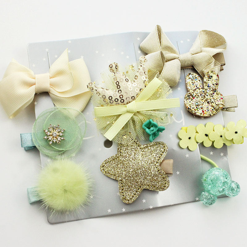 Flag Village Baby baby headwear set Christmas gift box
