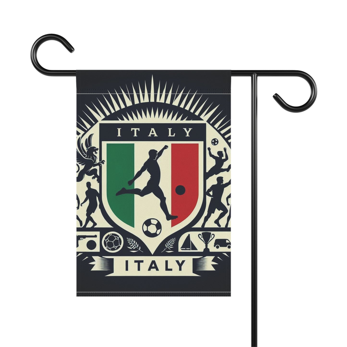Flag Village Italy Flag Sporting Garden & House Banner ITA0004