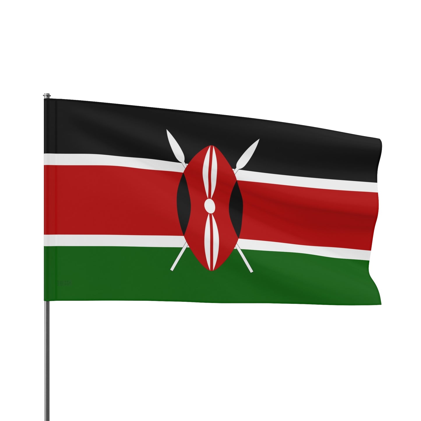 Flag Village Kenya Flag 18" x 12" / 36" x 24" / 60" x 36"