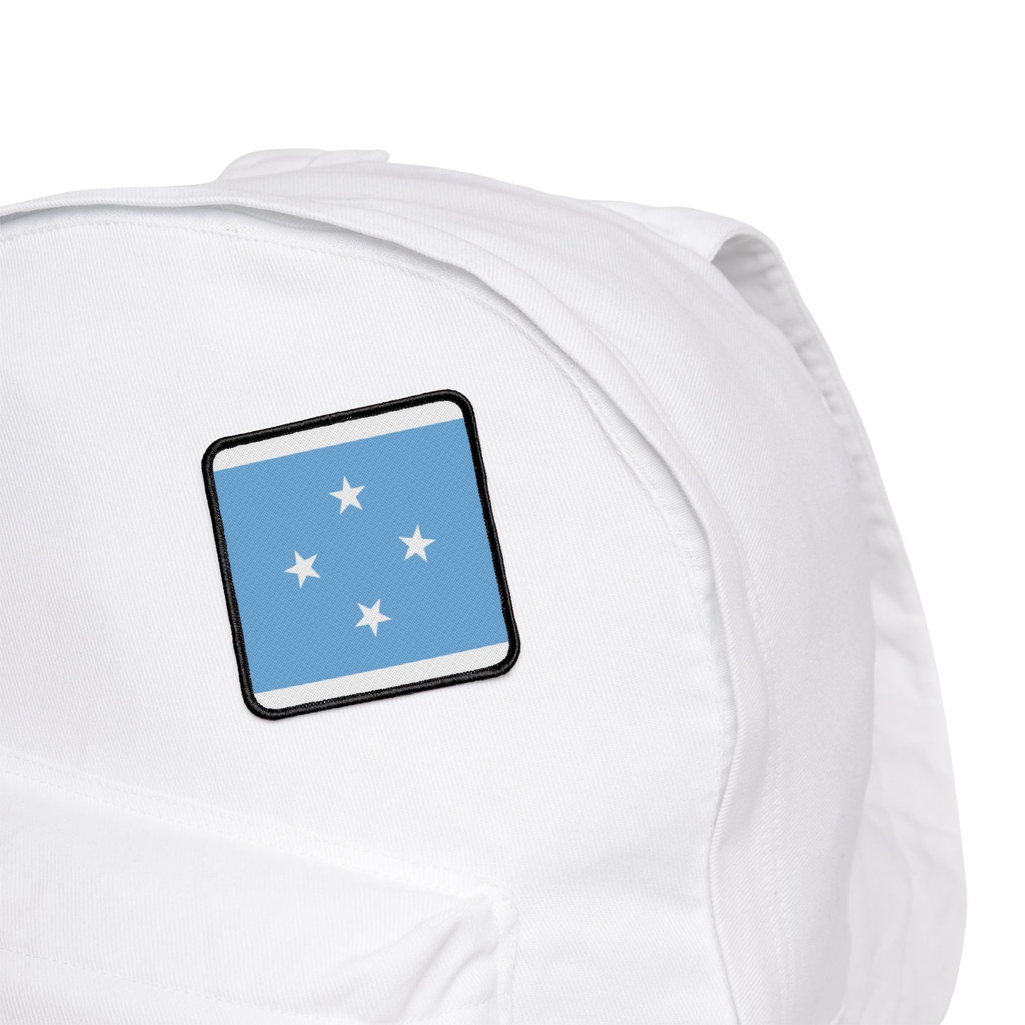 Flag Village Micronesia Flag Embroidery Iron-On Patches