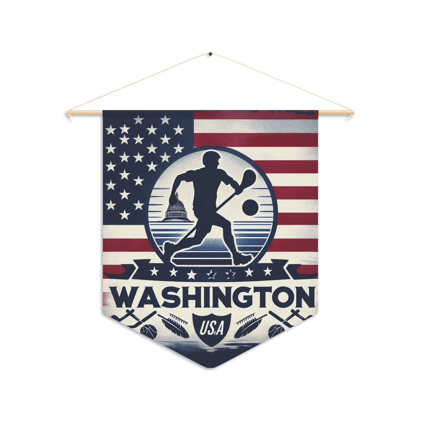 Flag Village Washington State Flag Pennant Sporting Home Wall decoration WA0001