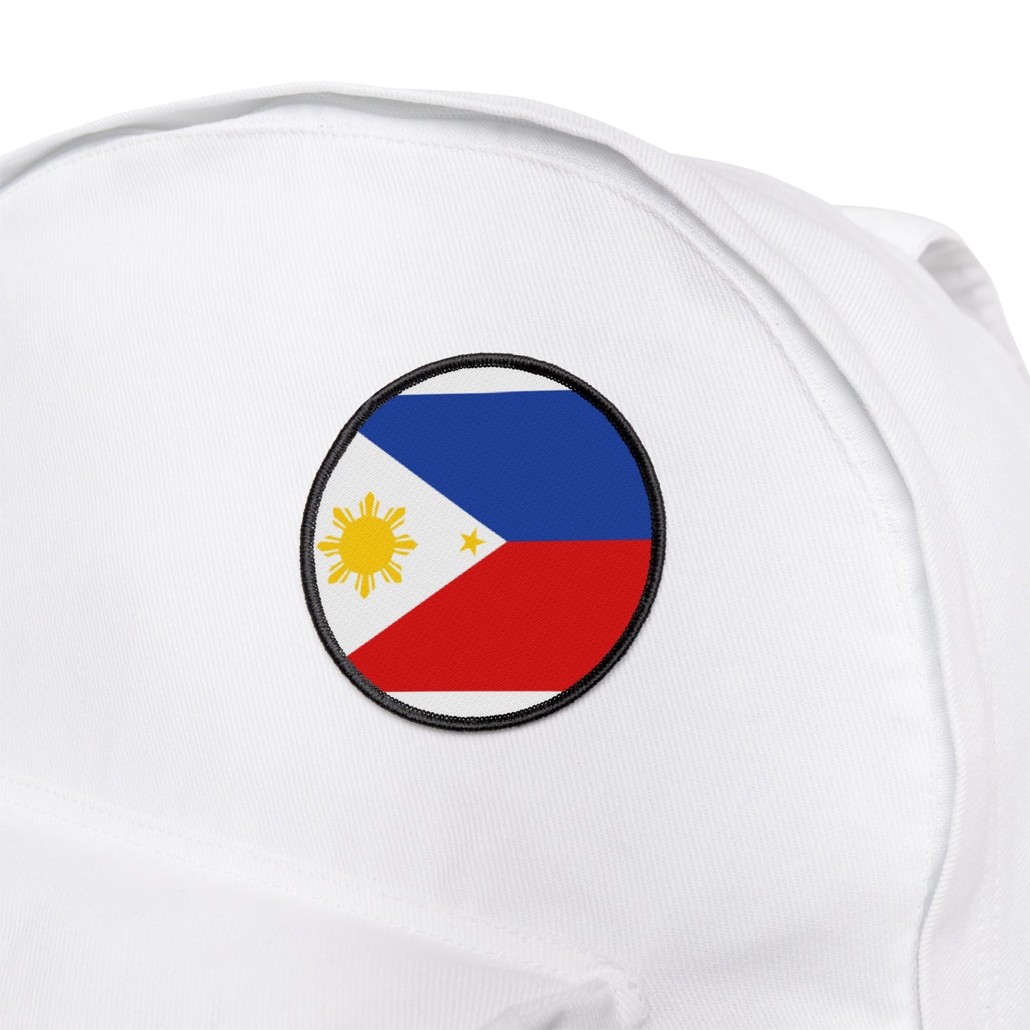 Flag Village Philippines Flag Embroidery Iron-On Patches