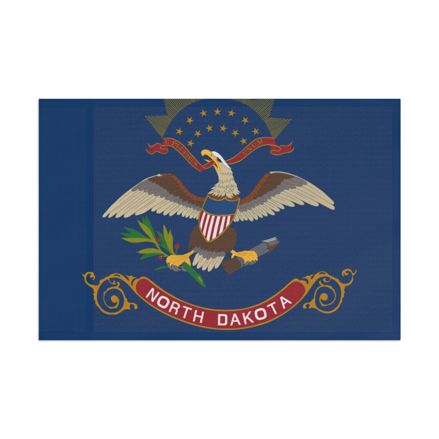 Flag Village USA North Dakota State Flag 18" x 12" / 36" x 24" / 60" x 36"