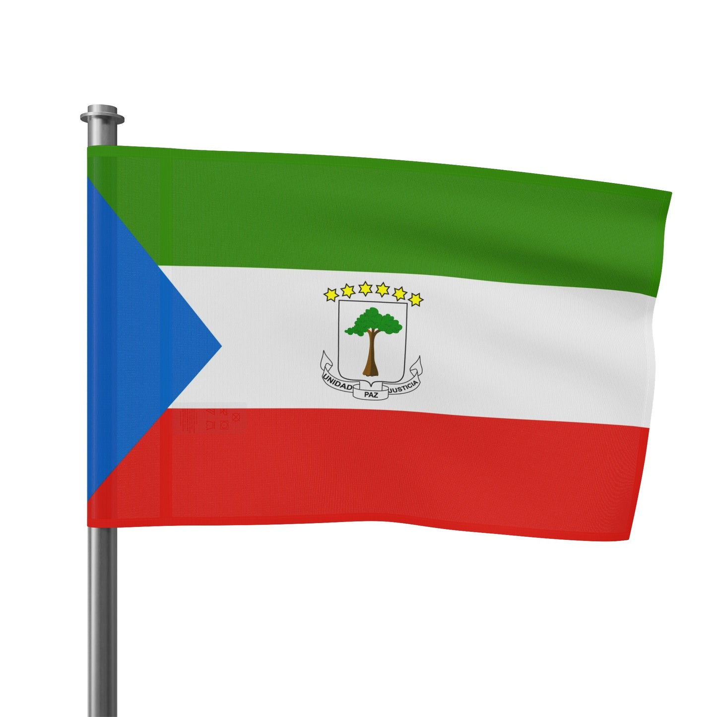 Flag Village Equatorial Guinea Flag 18" x 12" / 36" x 24" / 60" x 36"