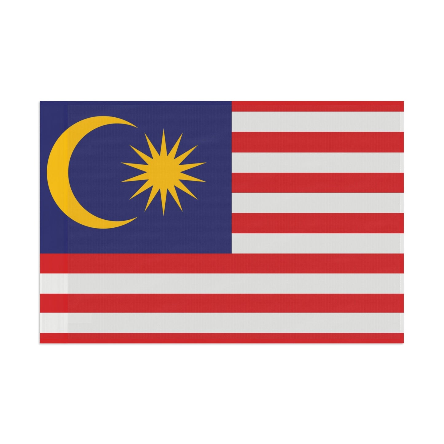 Flag Village Malaysia Flag 18" x 12" / 36" x 24" / 60" x 36"