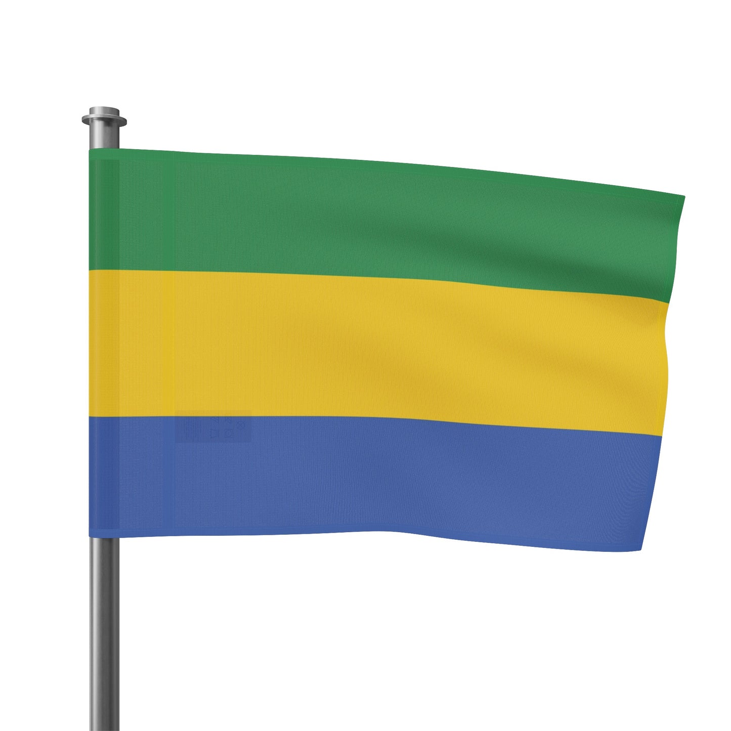 Flag Village Gabon Flag 18" x 12" / 36" x 24" / 60" x 36"