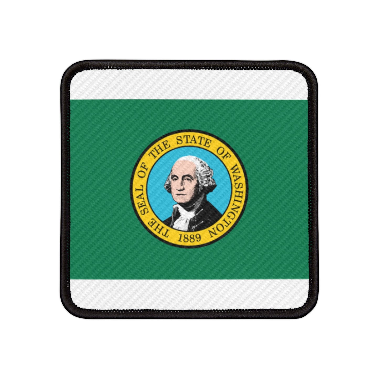 Flag Village Washington State Flag Embroidery Iron-On Patches