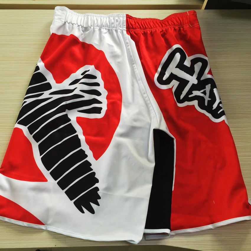 Flag Village Free kick fighting training loose shorts