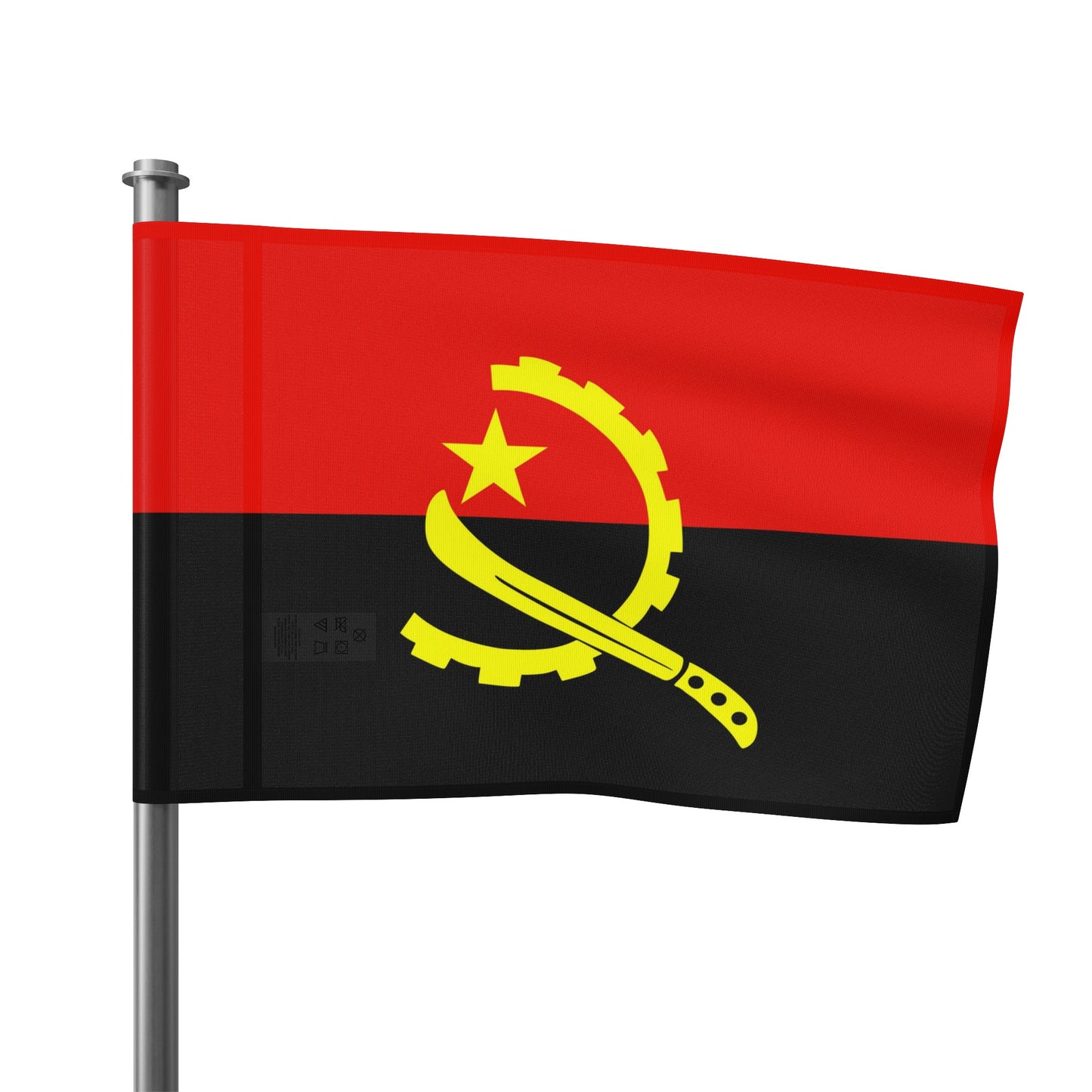 Flag Village Angola Flag 18" x 12" / 36" x 24" / 60" x 36"