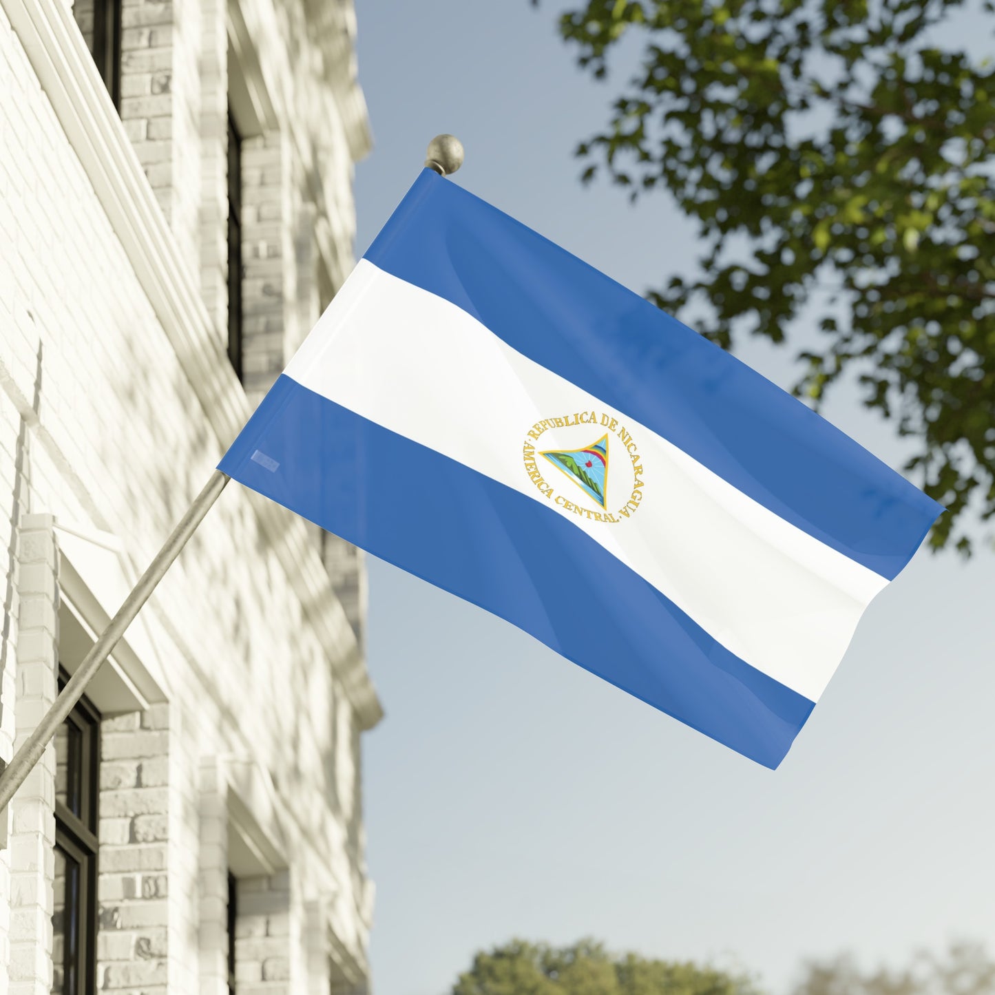Flag Village Nicaragua Flag 18" x 12" / 36" x 24" / 60" x 36"