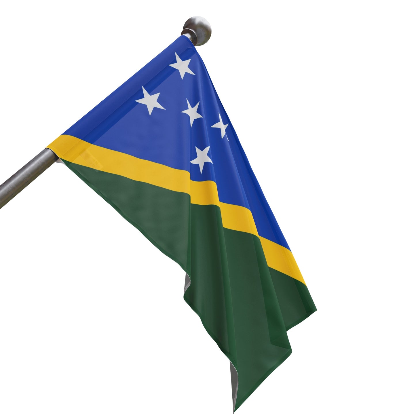 Flag Village Solomon Islands Flag 18" x 12" / 36" x 24" / 60" x 36"