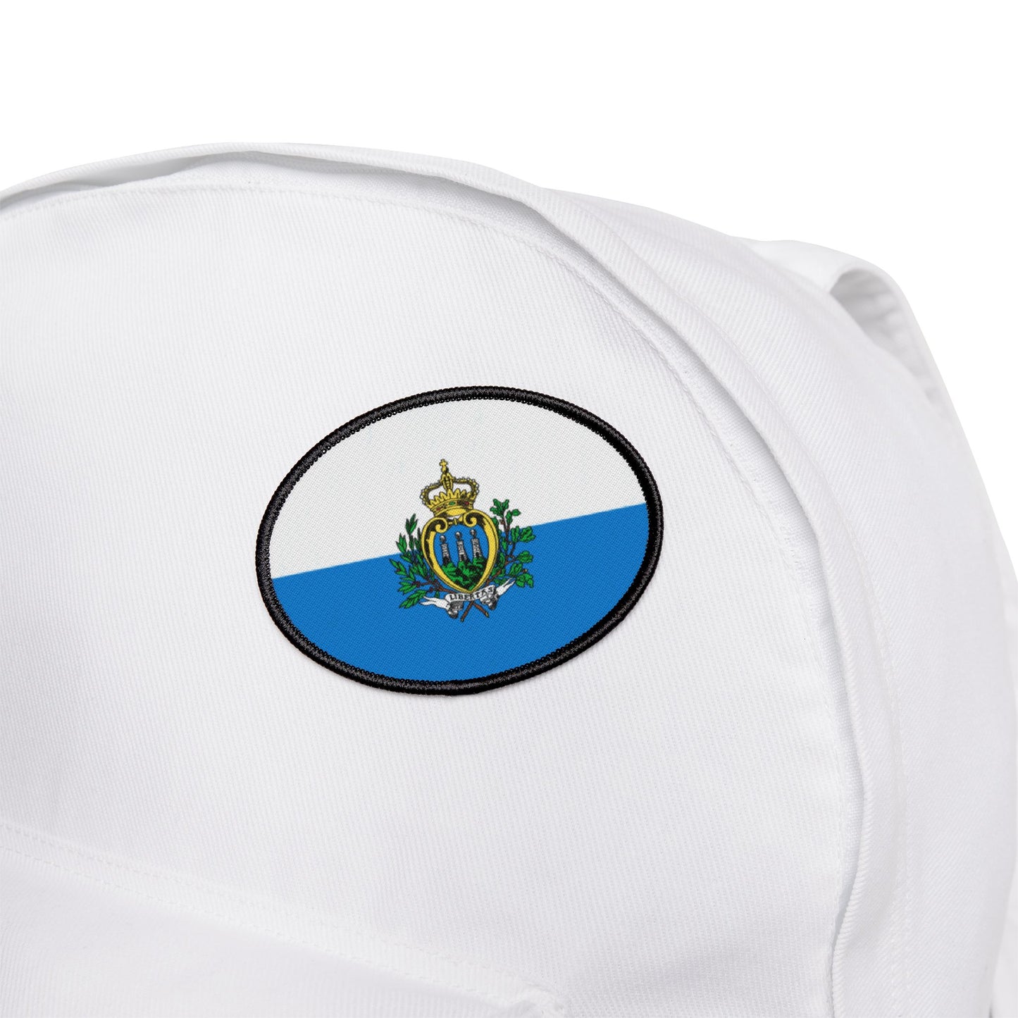 Flag Village San Marino Flag Embroidery Iron-On Patches