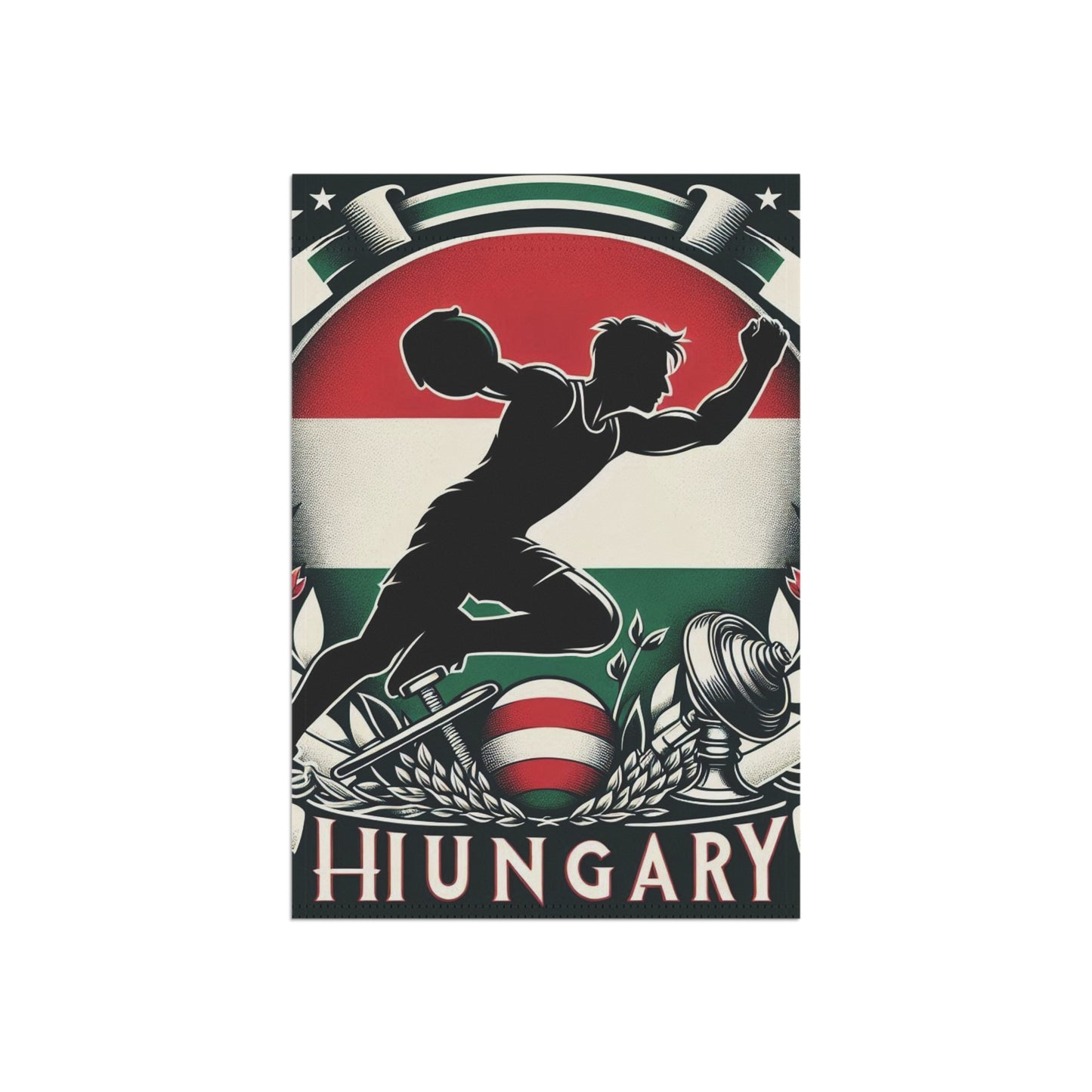 Flag Village Hungary Flag Sporting Garden & House Banner HUN0003