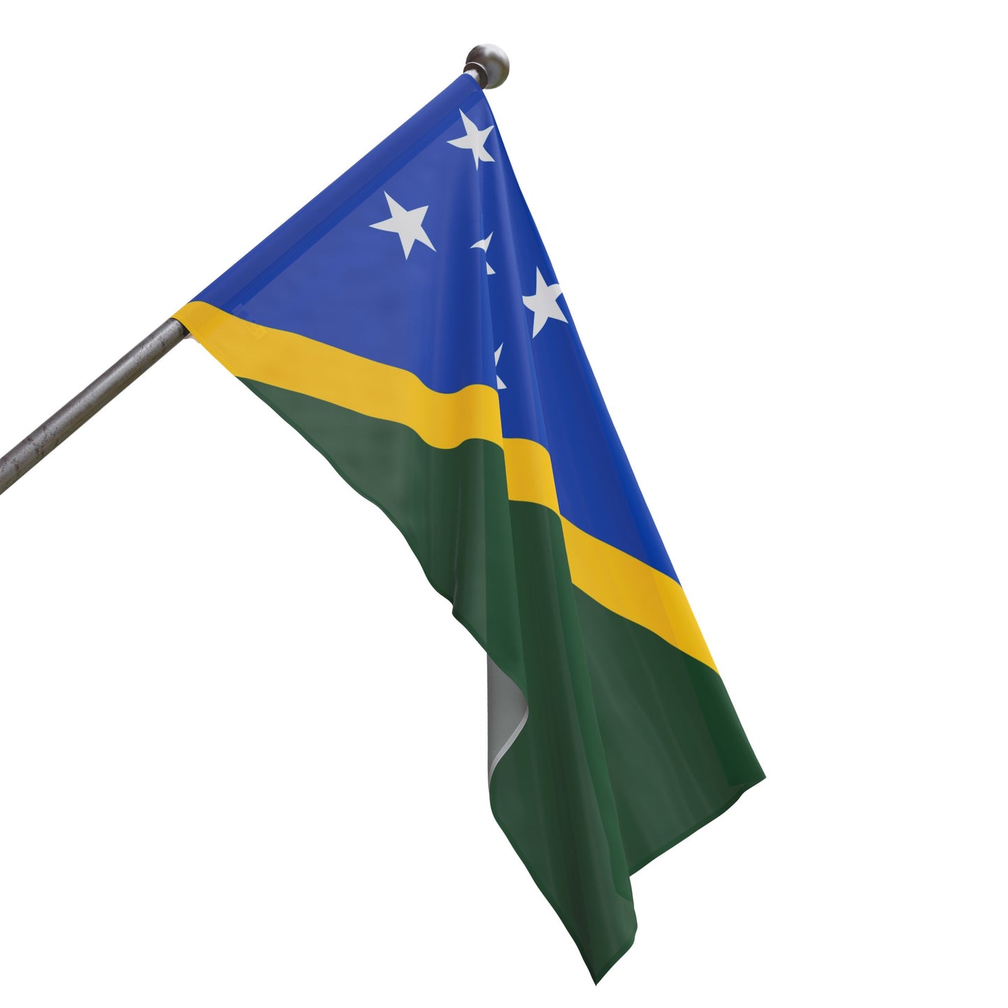 Flag Village Solomon Islands Flag 18" x 12" / 36" x 24" / 60" x 36"