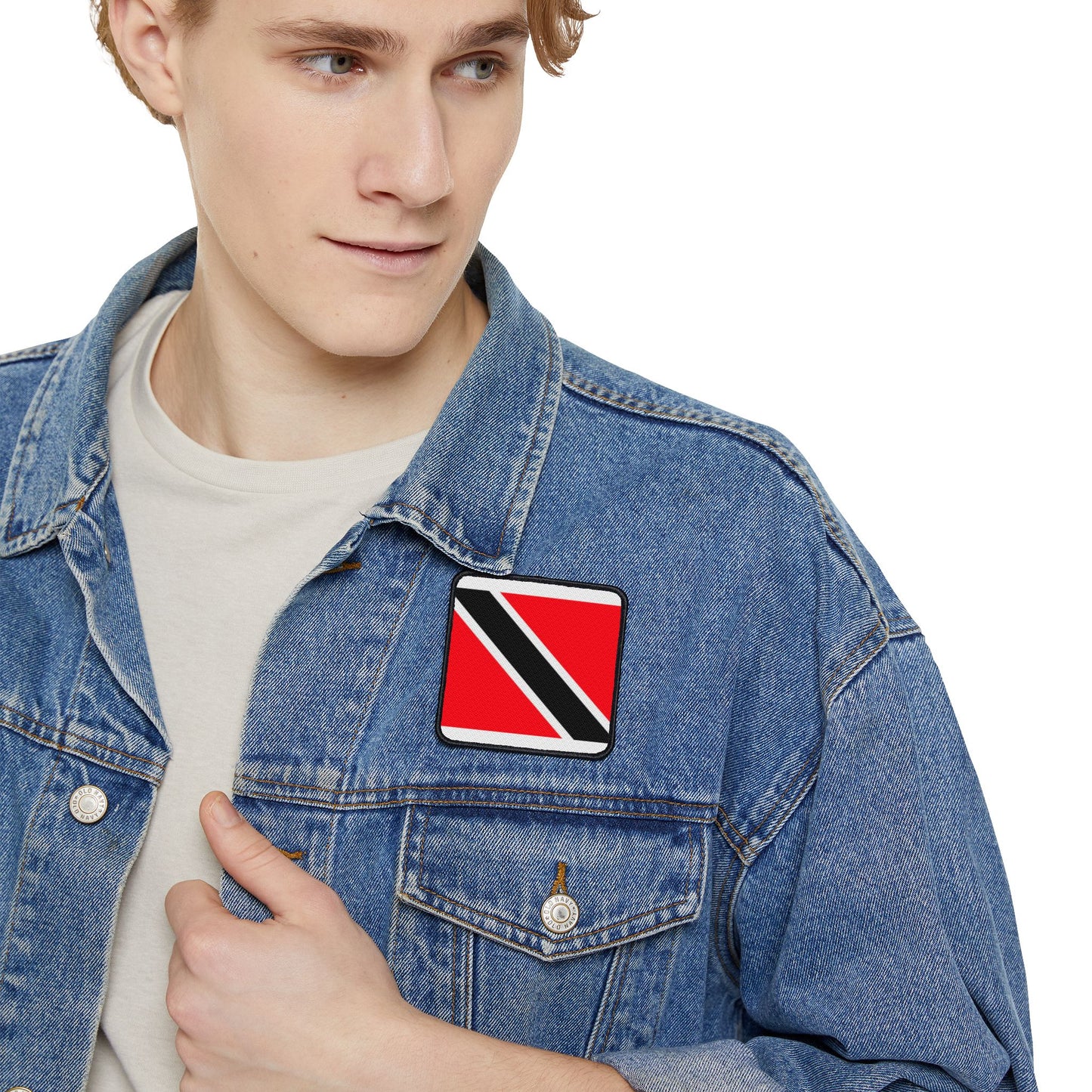 Flag Village Trinidad And Tobago Flag Embroidery Iron-On Patches