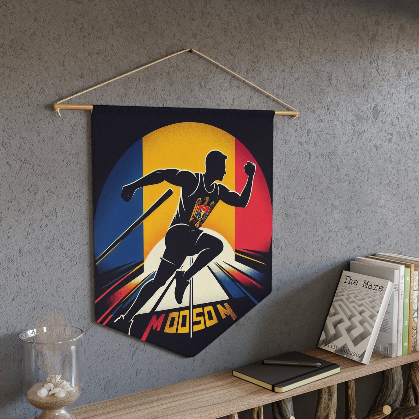 Flag Village Moldova Flag Pennant Sporting Home Wall decoration MDA0002
