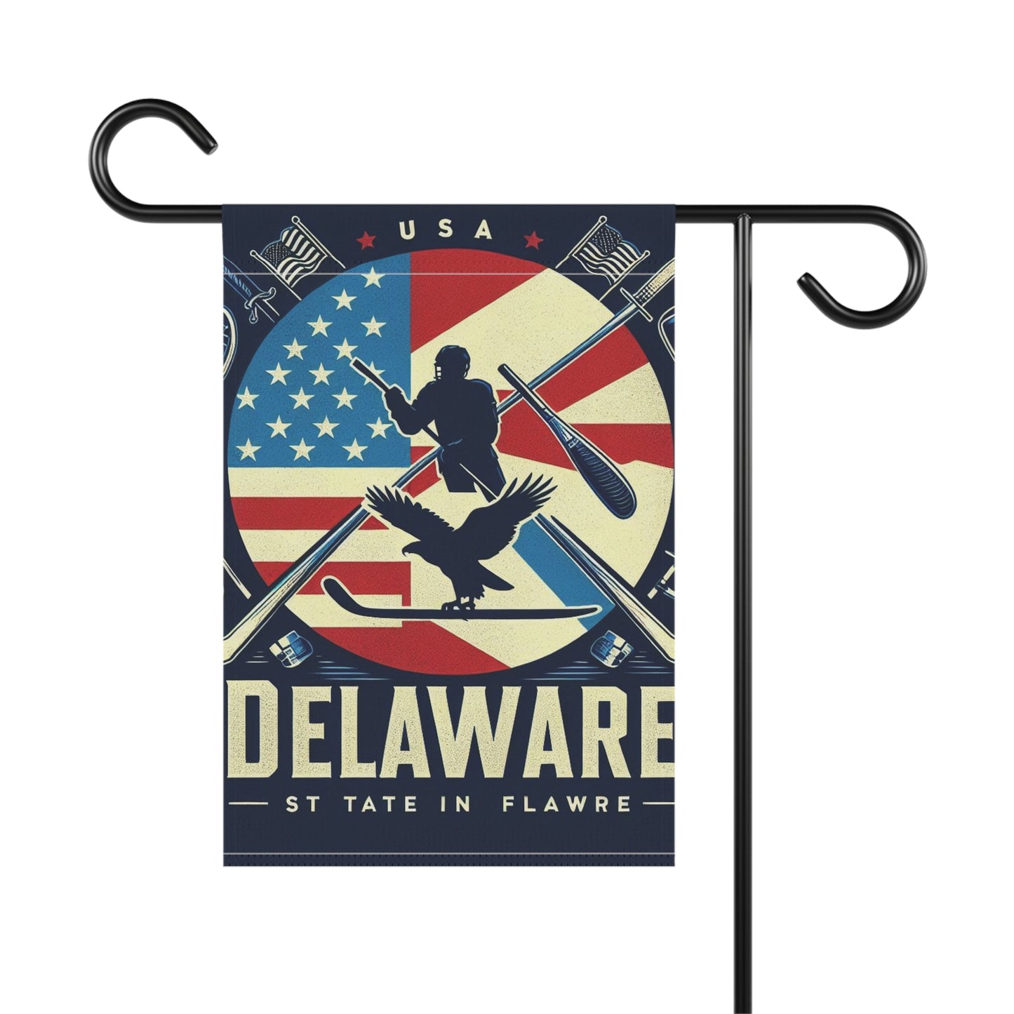 Flag Village Delaware State Flag Sporting Garden & House Banner DE0002