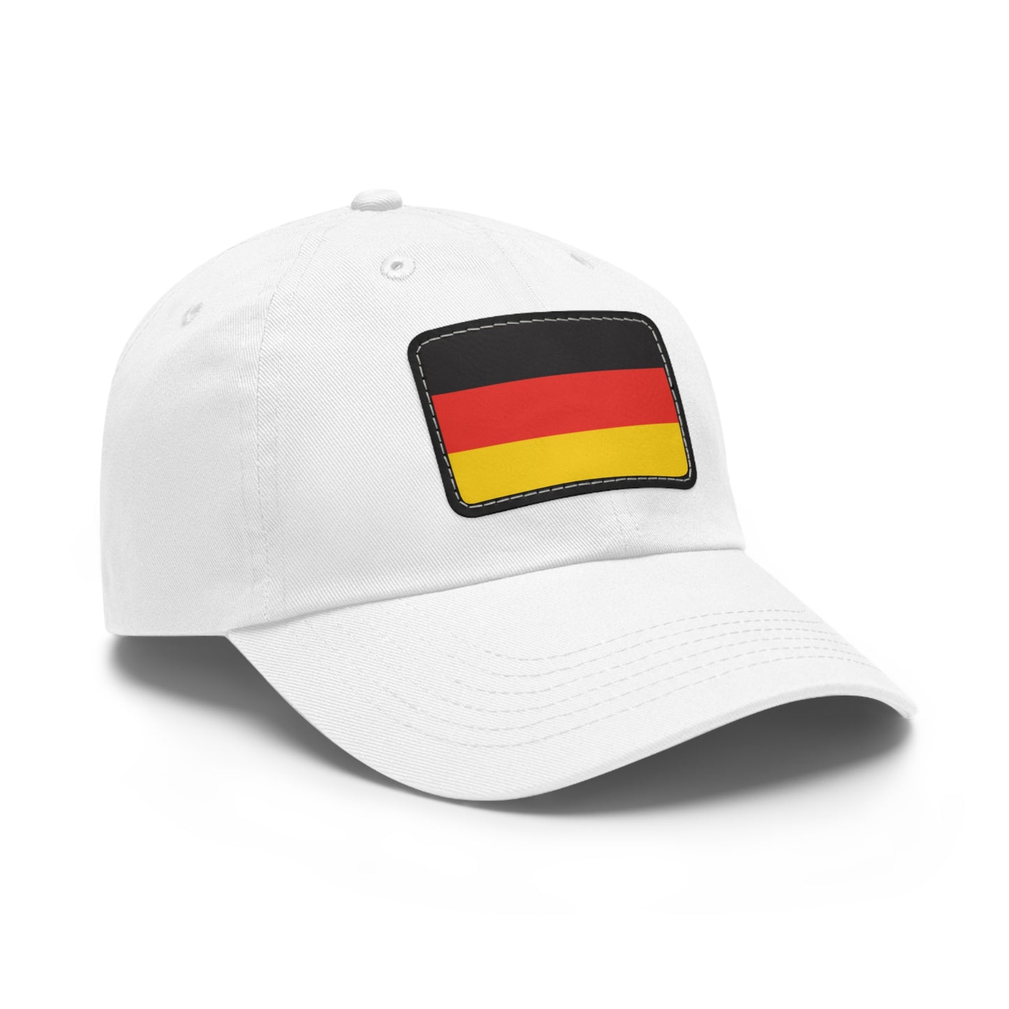 Flag Village Germany Flag Hat Cap with Leather Patch