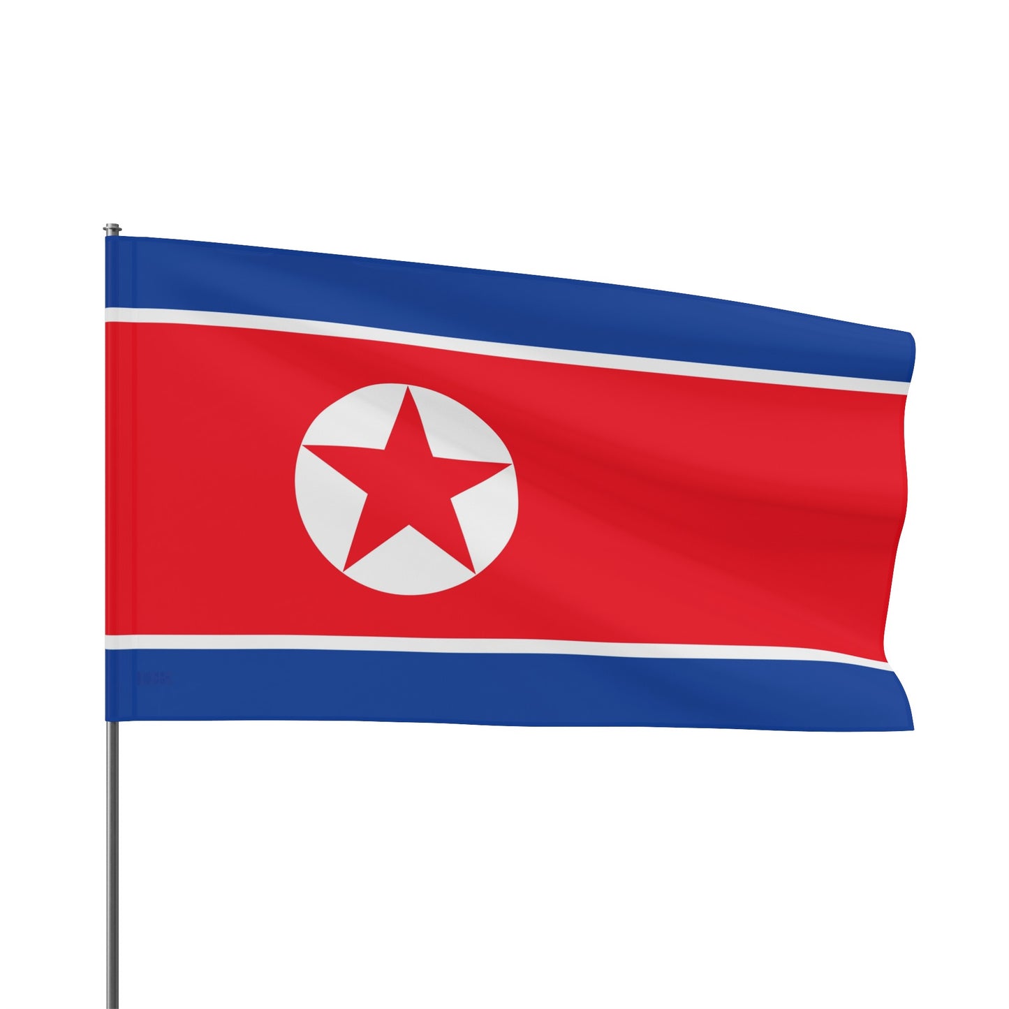 Flag Village North Korea Flag 18" x 12" / 36" x 24" / 60" x 36"