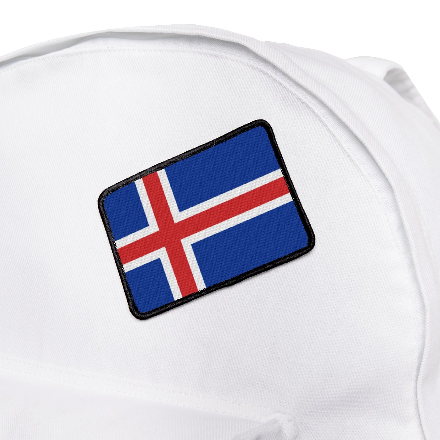 Flag Village Iceland Flag Embroidery Iron-On Patches