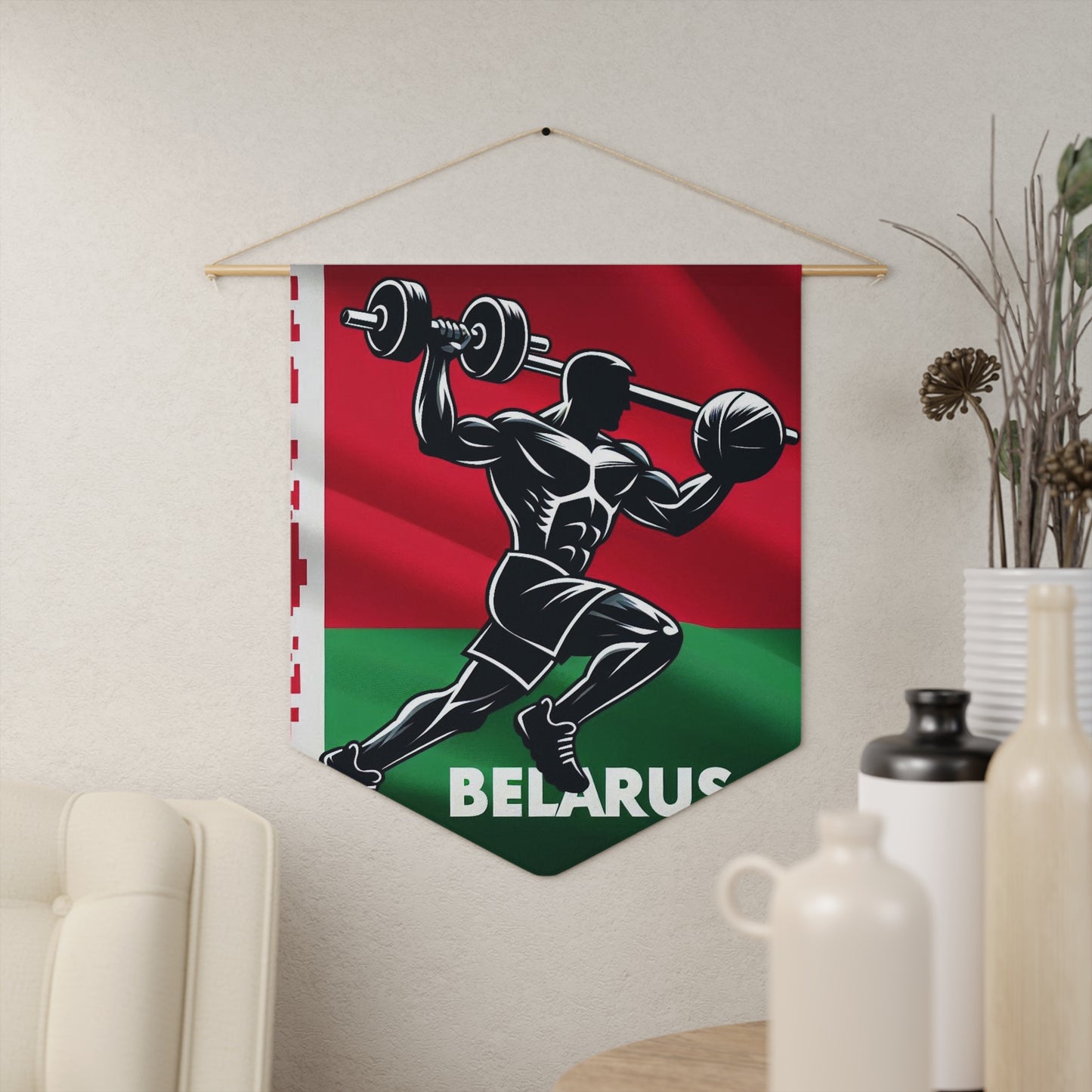 Flag Village Belarus Flag Pennant Sporting Home Wall decoration BLR0002