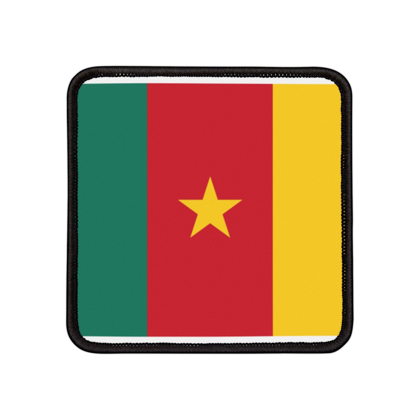 Flag Village Cameroon Flag Embroidery Iron-On Patches