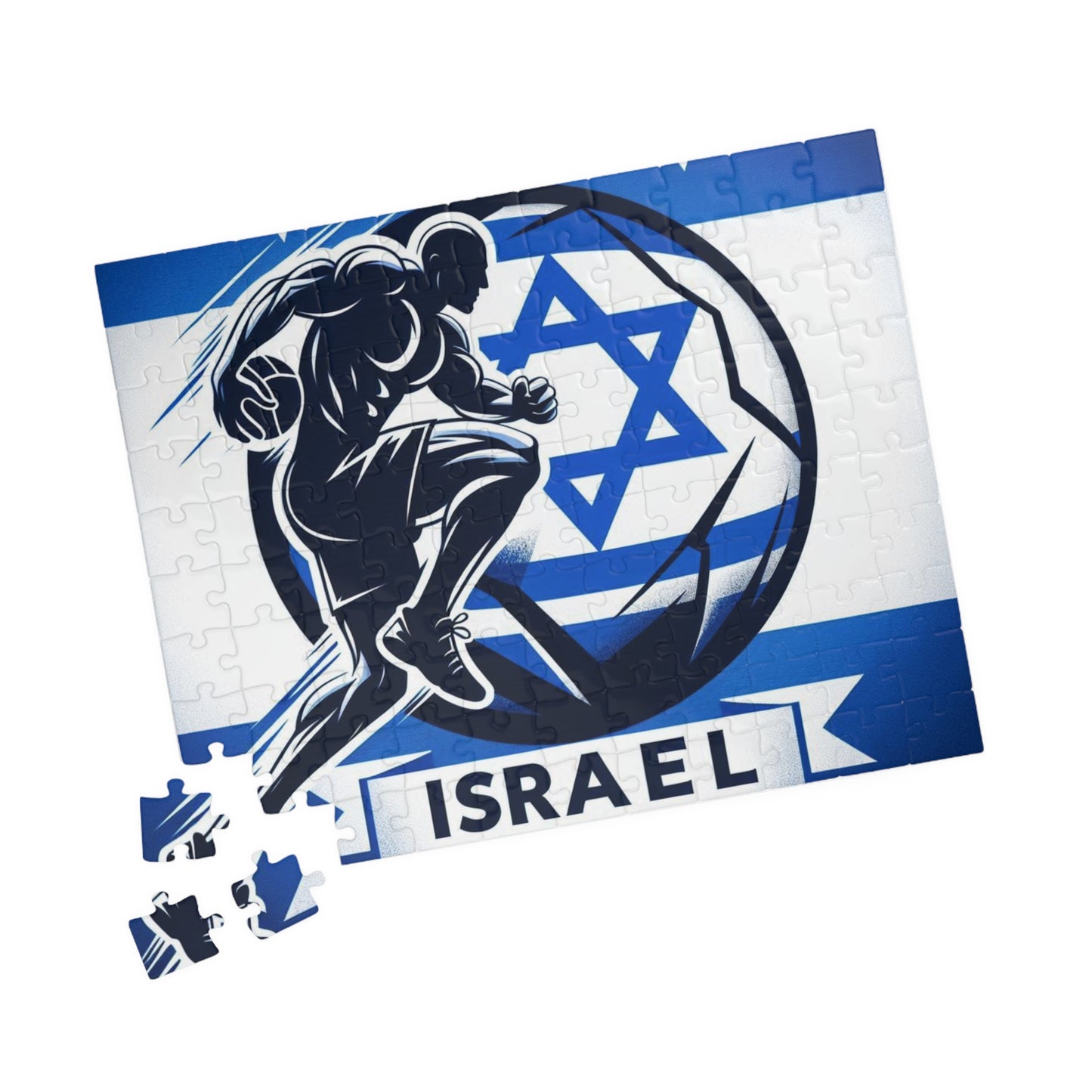 Flag Village Israel Sporting Flag Puzzle (110, 252, 520, 1014-piece) ISR0004