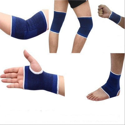 Flag Village Bicycle Sports Protector Riding Basketball Outdoor Fitness Knee Protector, Wrist Protector, Foot Protector and Elbow Protector Equipment