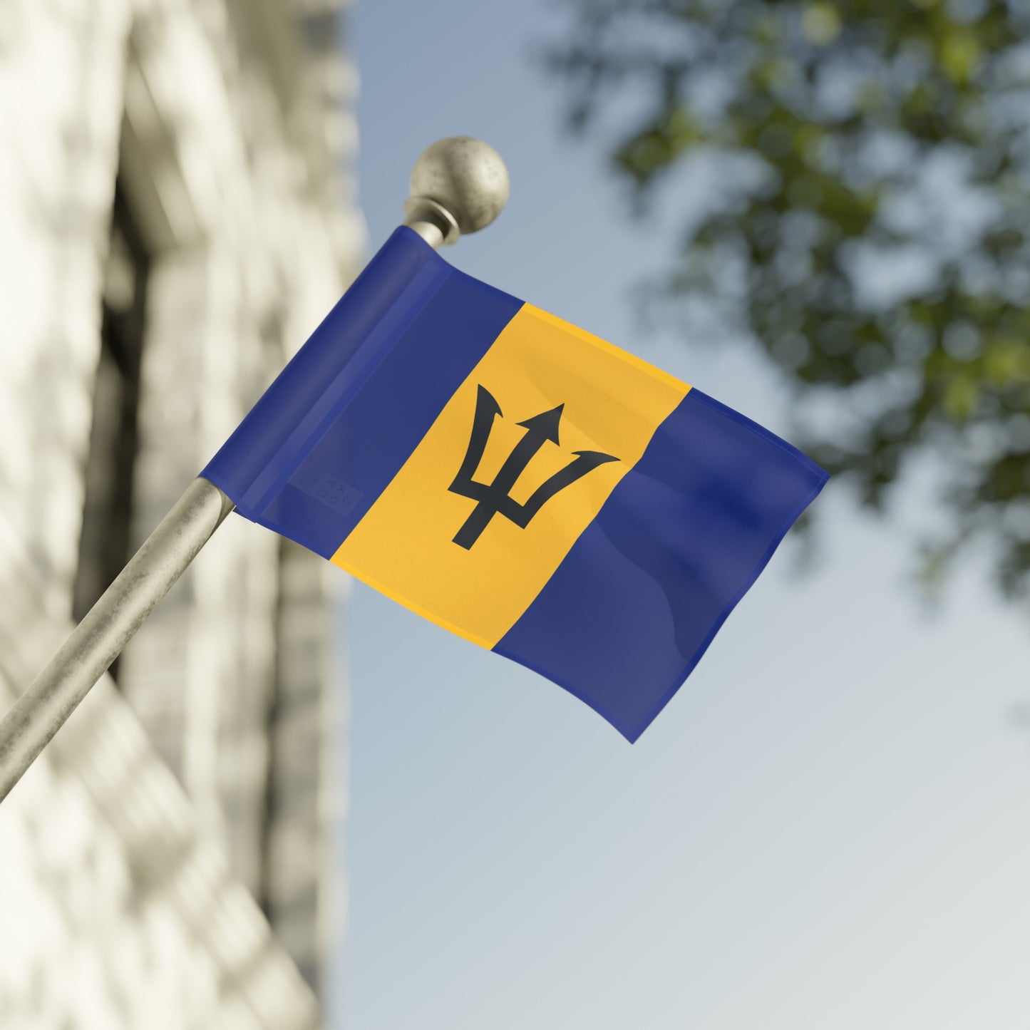 Flag Village Barbados Flag 18" x 12" / 36" x 24" / 60" x 36"
