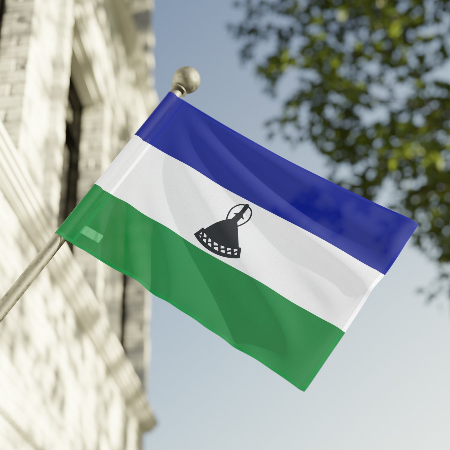 Flag Village Lesotho Flag 18" x 12" / 36" x 24" / 60" x 36"