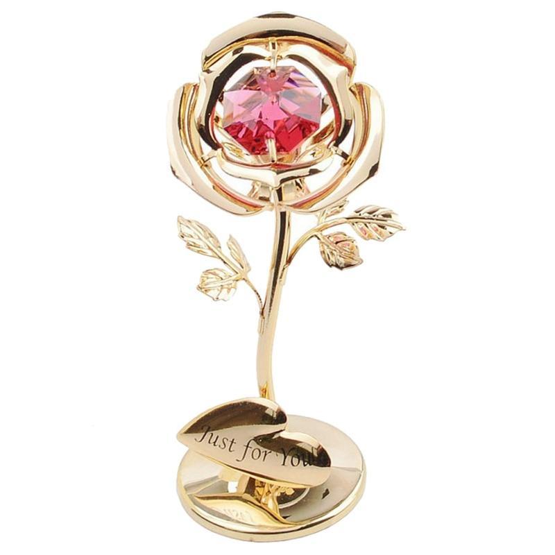Flag Village Roses With Diamonds Qixi Valentine's Day Gifts For Wives And Lovers Home Crafts Decorations