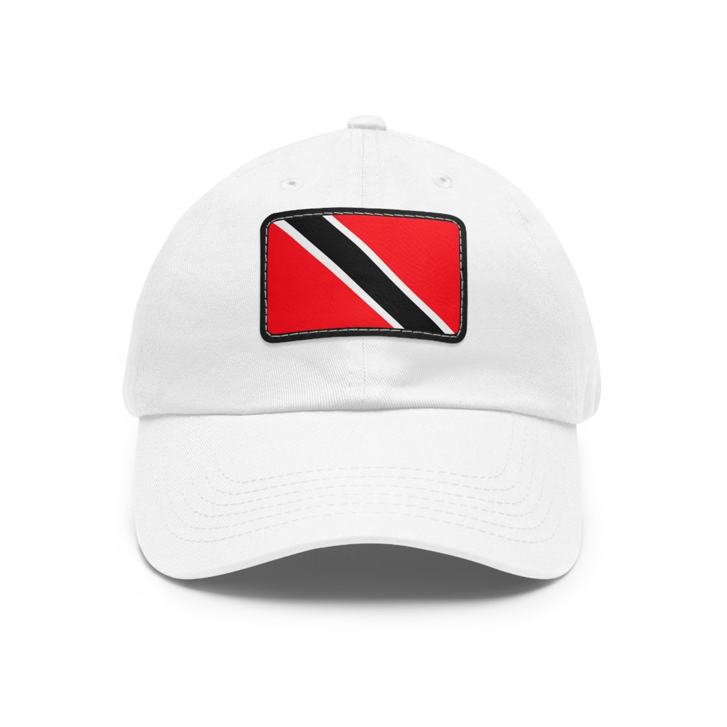 Flag Village Trinidad And Tobago Flag Hat Cap with Leather Patch