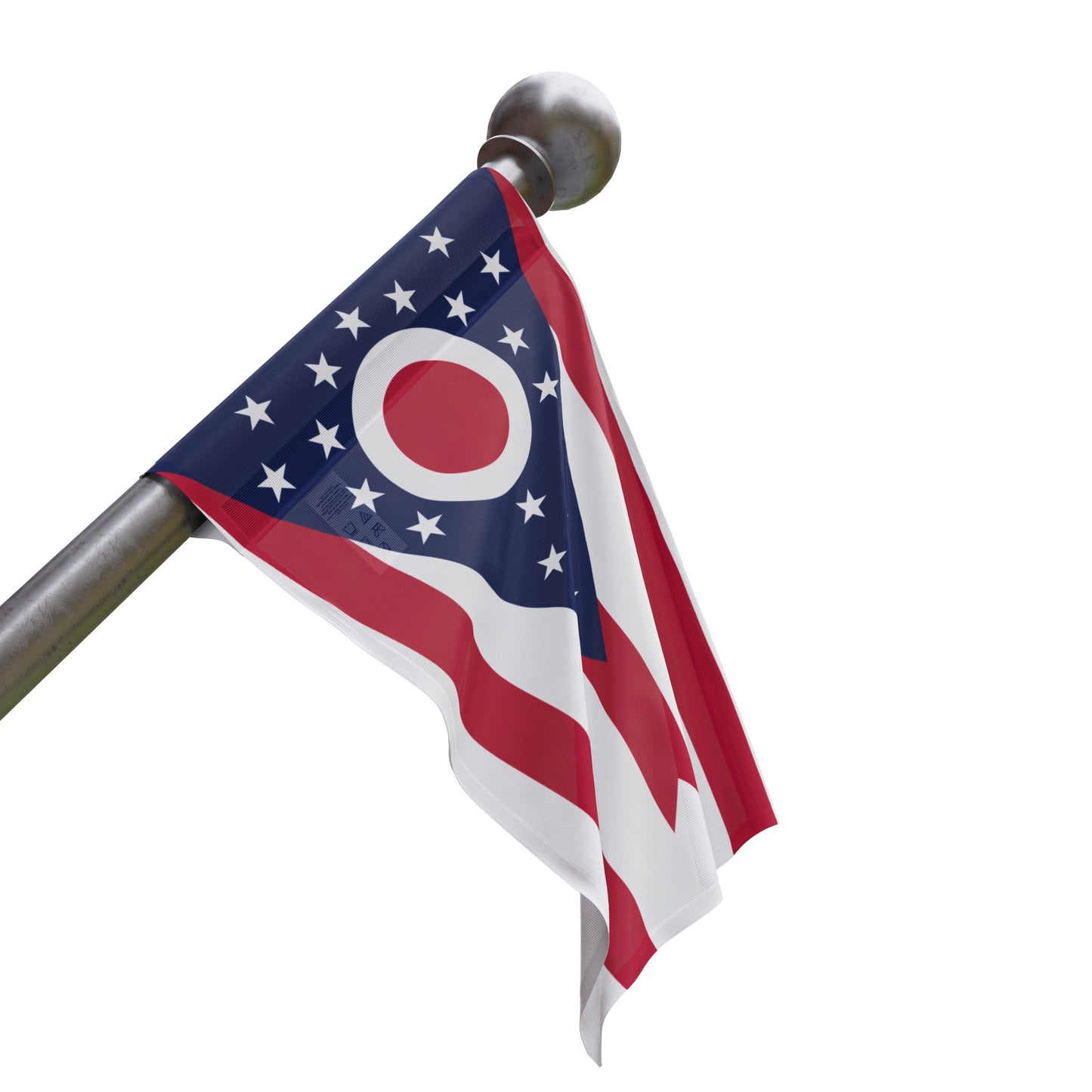 Flag Village USA Ohio State Flag 18" x 12" / 36" x 24" / 60" x 36"