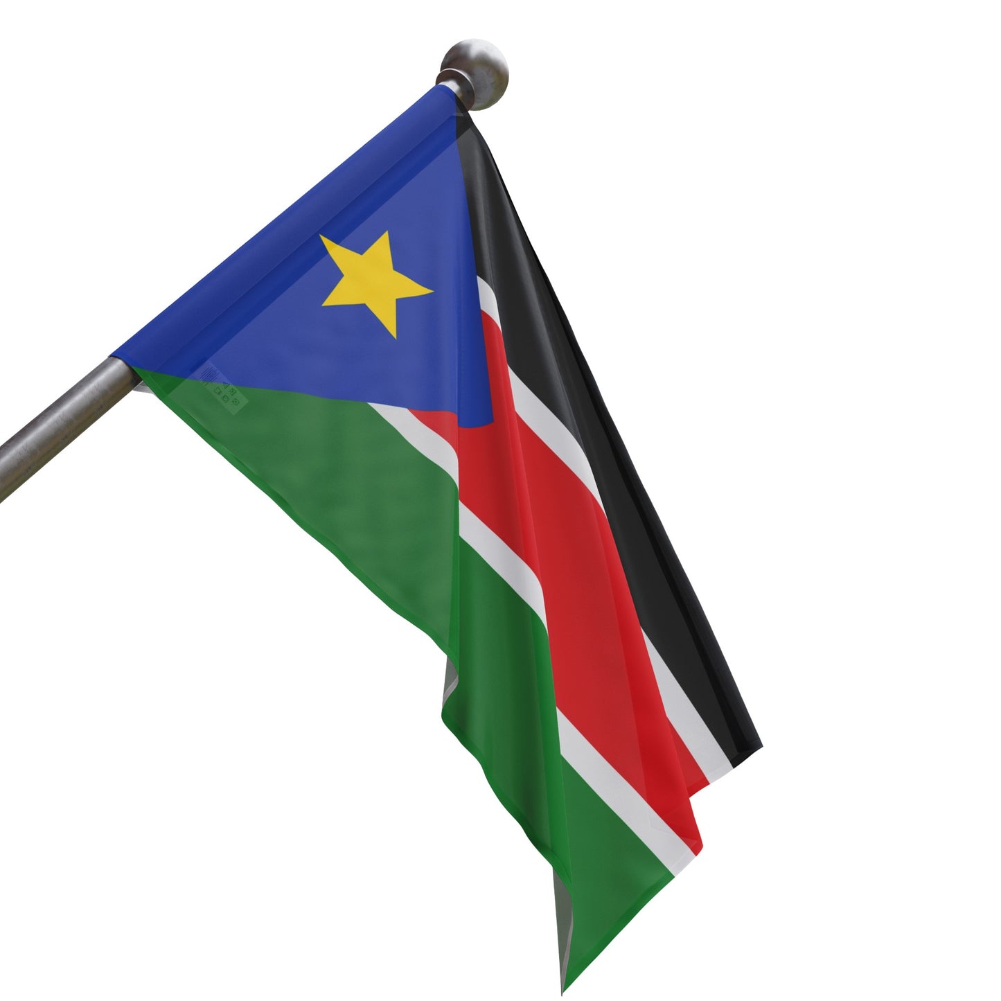 Flag Village South Sudan Flag 18" x 12" / 36" x 24" / 60" x 36"
