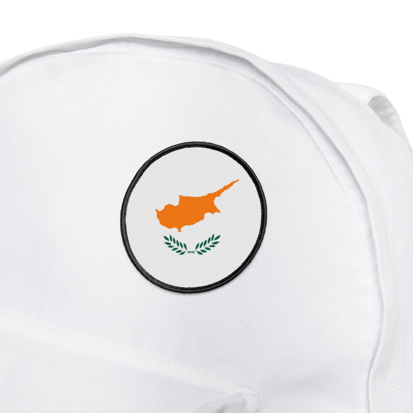 Flag Village Cyprus Flag Embroidery Iron-On Patches