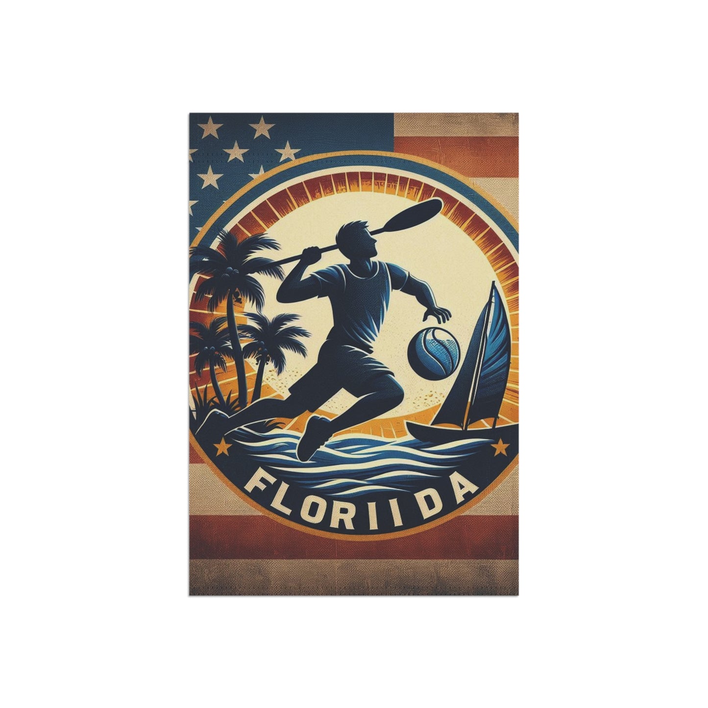 Flag Village Florida State Flag Sporting Garden & House Banner FL0004