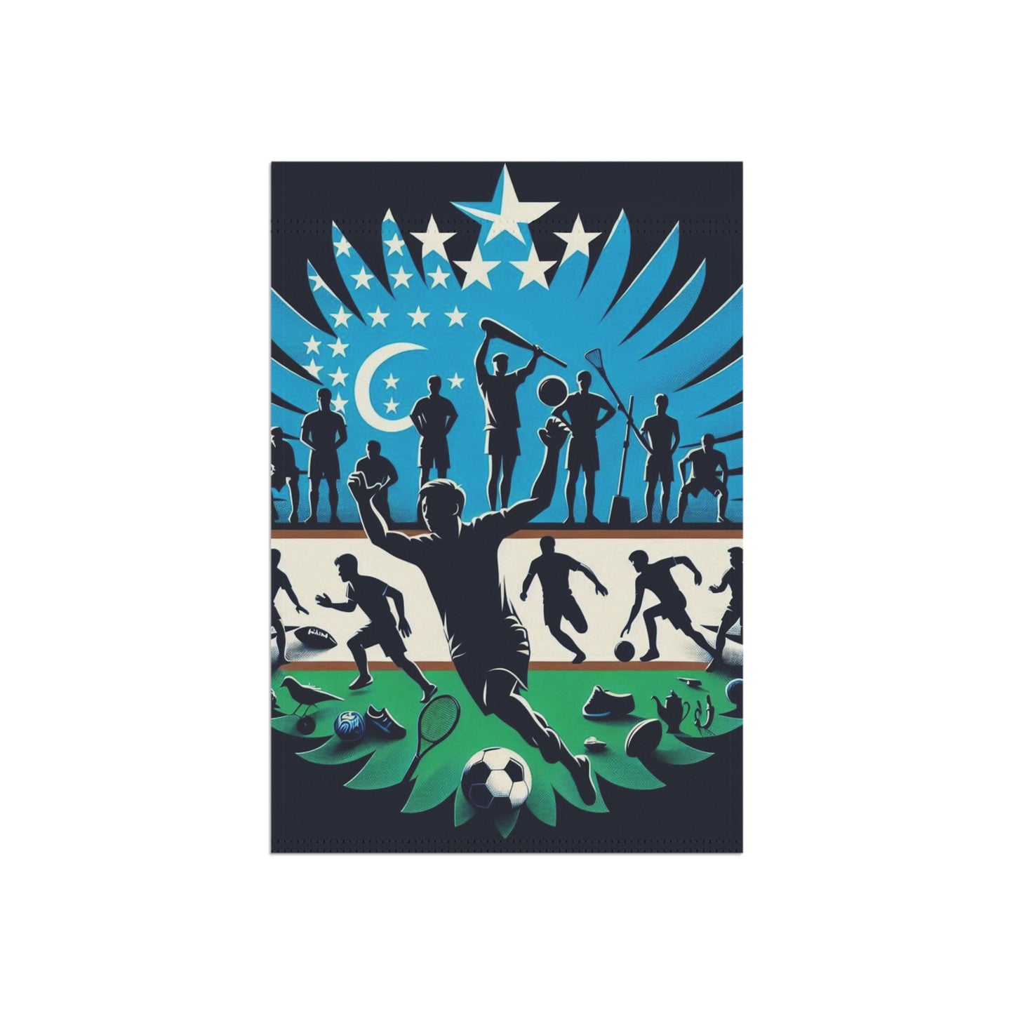 Flag Village Uzbekistan Flag Sporting Garden & House Banner UZB0003