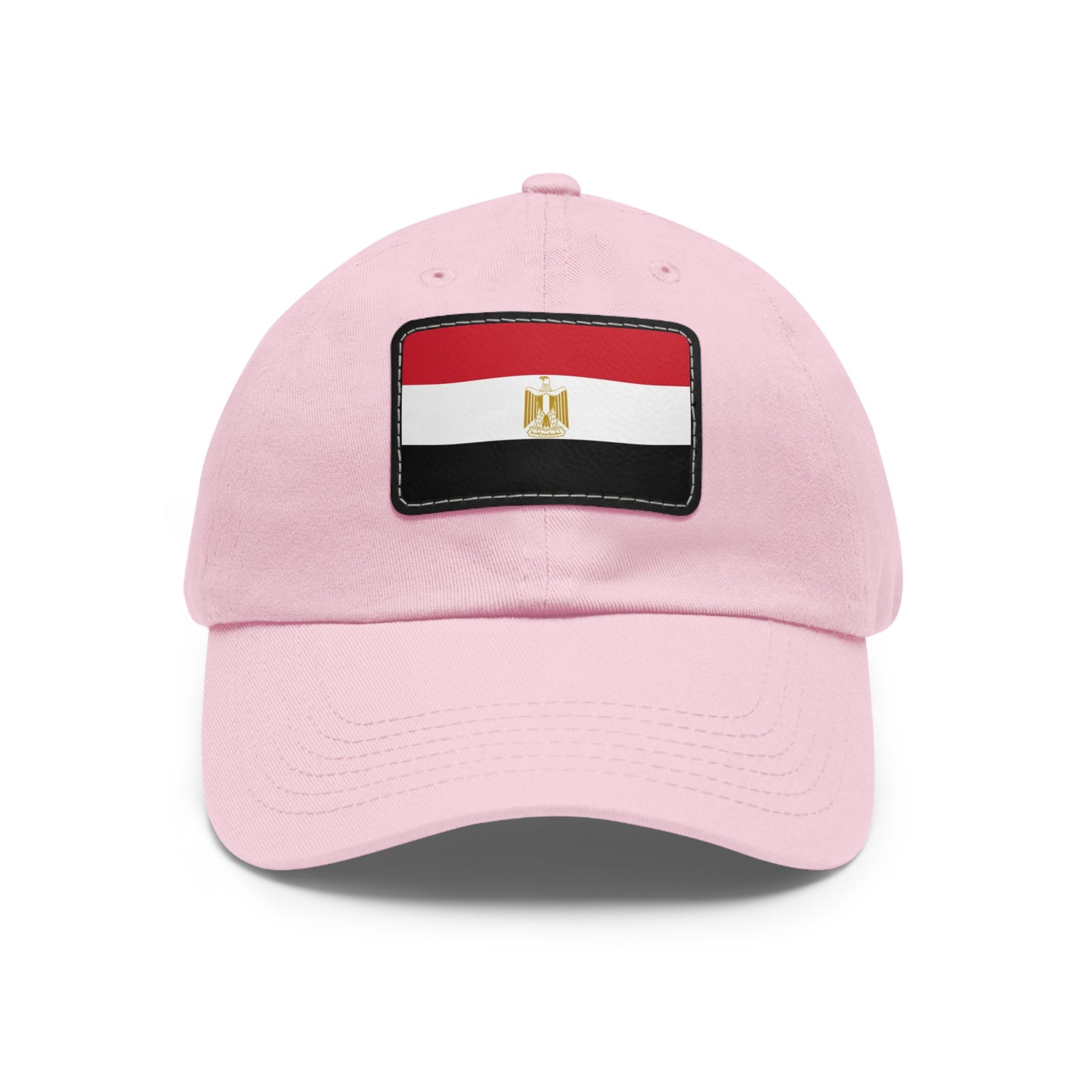 Flag Village Egypt Flag Hat Cap with Leather Patch