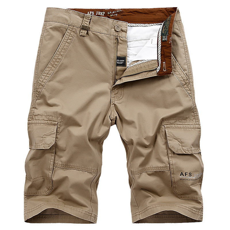 Flag Village Loose shorts thin overalls men